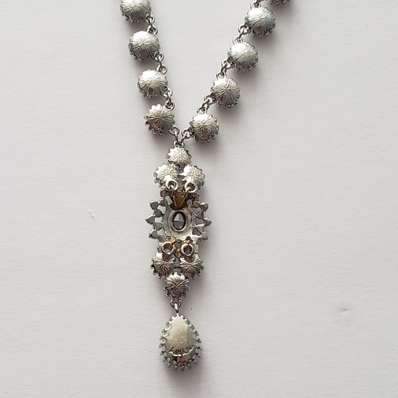 Nicole Miller RARE Crystal Necklace Social Occasion - Picture 6 of 8